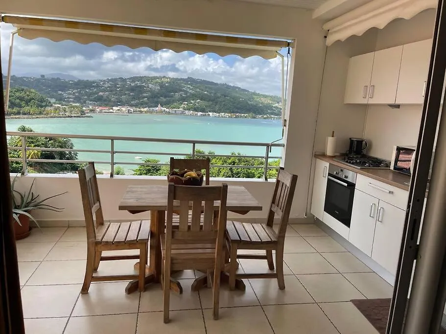 Appartement Studio Horizon Vue Mer à Trinité  Martinique